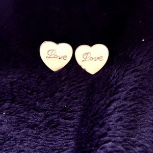 LOVE stud earrings